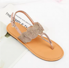 2 pairs Womens Versatile Soft Sole Sandals